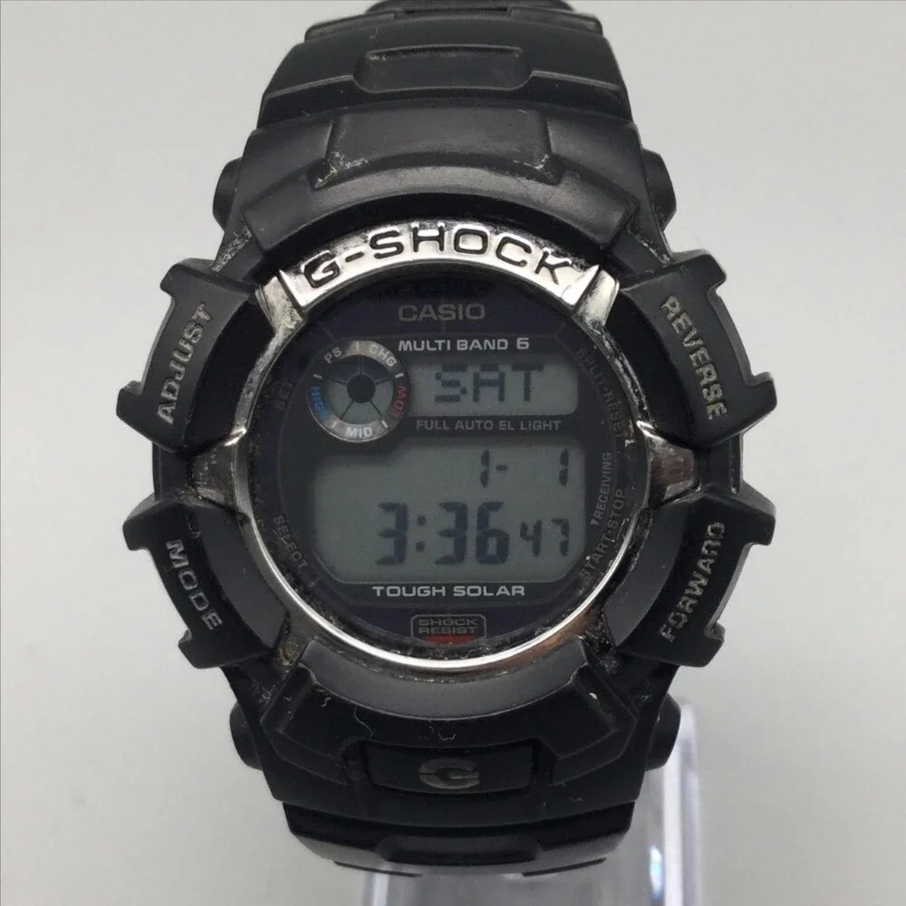 Casio G-Shock 3195 GW-2310 Mens Watch 41mm Digital Solar Atomic NO BACKLIGHT
